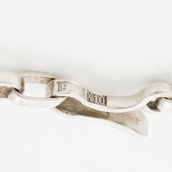 Sven-Erik Högberg, necklace, sterling silver, Gothenburg 1984.