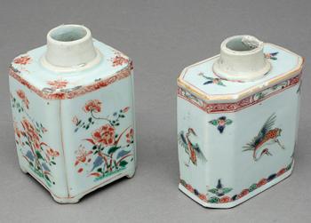 TEDOSOR, 2 st, porslin, Kangxi, Kina 1662-1722.