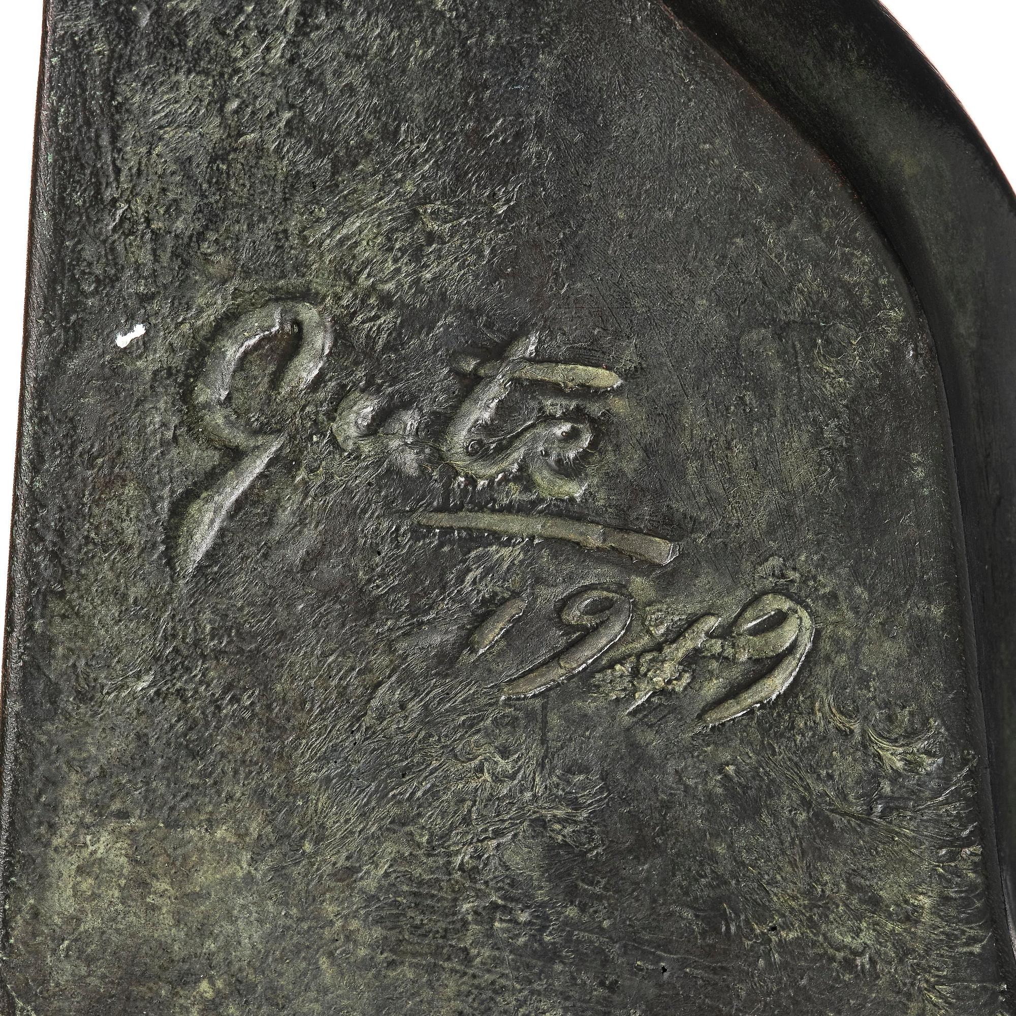 Axel Gute, a pair of Swedish Grace book ends, dated 1919.