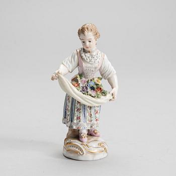 FIGURIN, porslin, Meissen, 1800-talets slut.