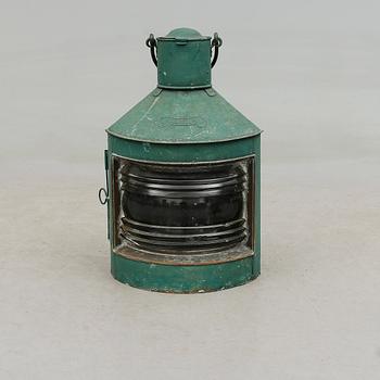LANTERNA, målad plåt, 1900-talets första hälft.