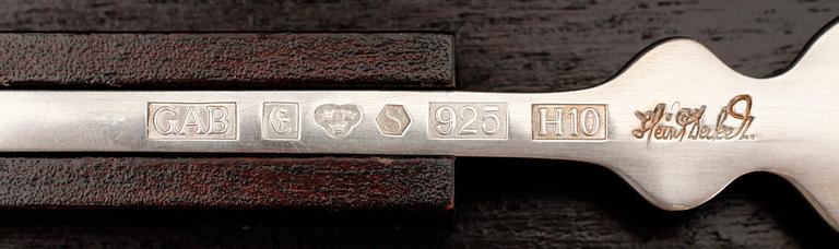 SKED, sterlingsilver, GAB, 1982. Vikt 171 g.