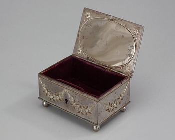Sewing casket, Russian, Tula, early 19th Century.