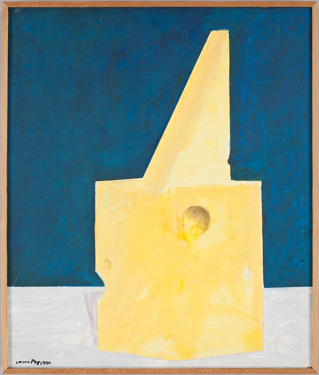 LASSE PERSSON, olja på pannå, sign.