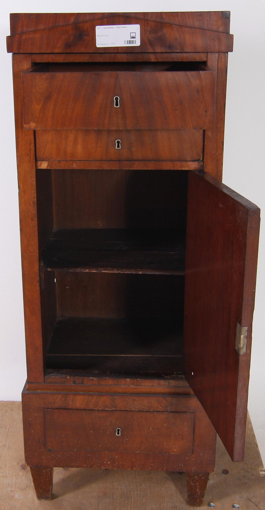 KOLONNSKÅP, Karl Johan, 1800-talets första hälft.