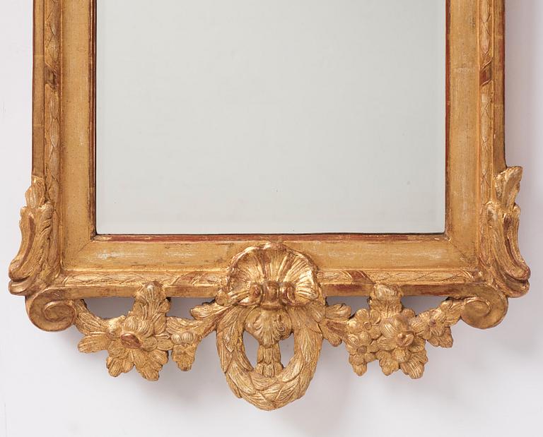 A Gustavian mirror Stockholm 17??, 18th century.