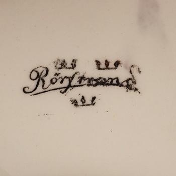 A Rörstrand majolica jug around 1900.