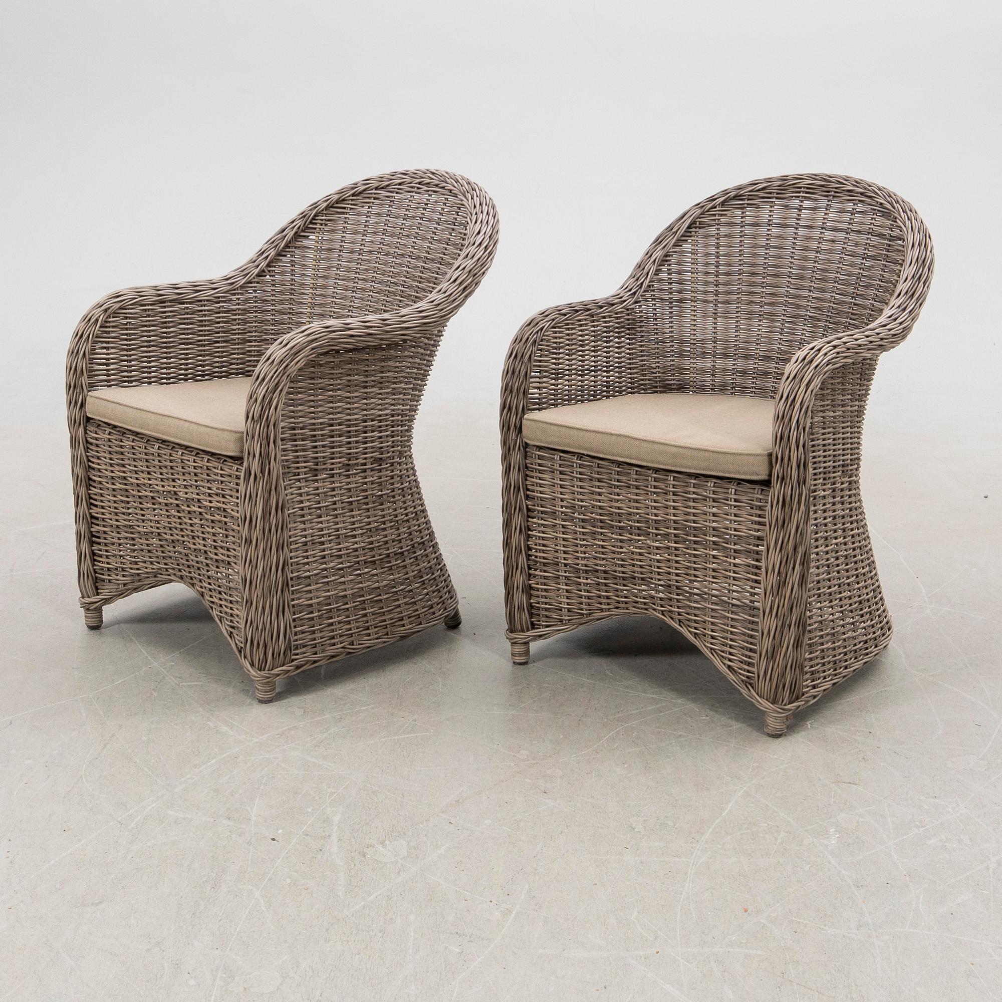 Karmstolar, 6 stycken, Brafab.