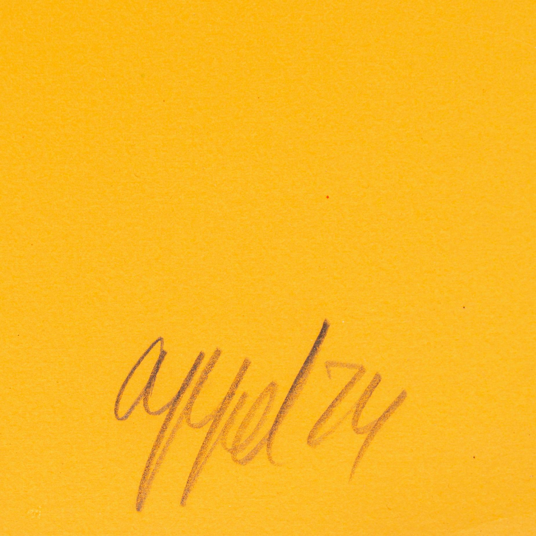 KAREL APPEL, lithograph in colours, 1974, signed 49/110.