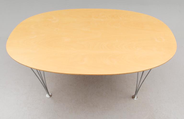 BORD, "Superelips", Bruno Mathsson och Piet Hein, Bruno Mathsson International AB, 1900-talets andra hälft.
