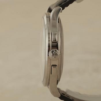 PATEK PHILIPPE, Geneve, chronograph, "Gradue pour 15 pulsations", wristwatch, 39,4 mm,