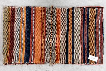 A semiantique/antique Kashgai sadle bag ca 109x62 cm.