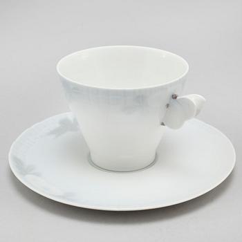 A porcelain set of tableware of 41 pcs "Midsummer Night's Dream", Royal Copenhagen, 20th century.