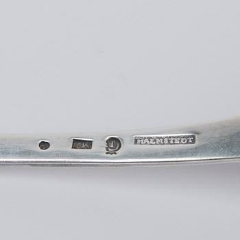 Soup ladle, silver, Malmstedt, Gothenburg, 1794.