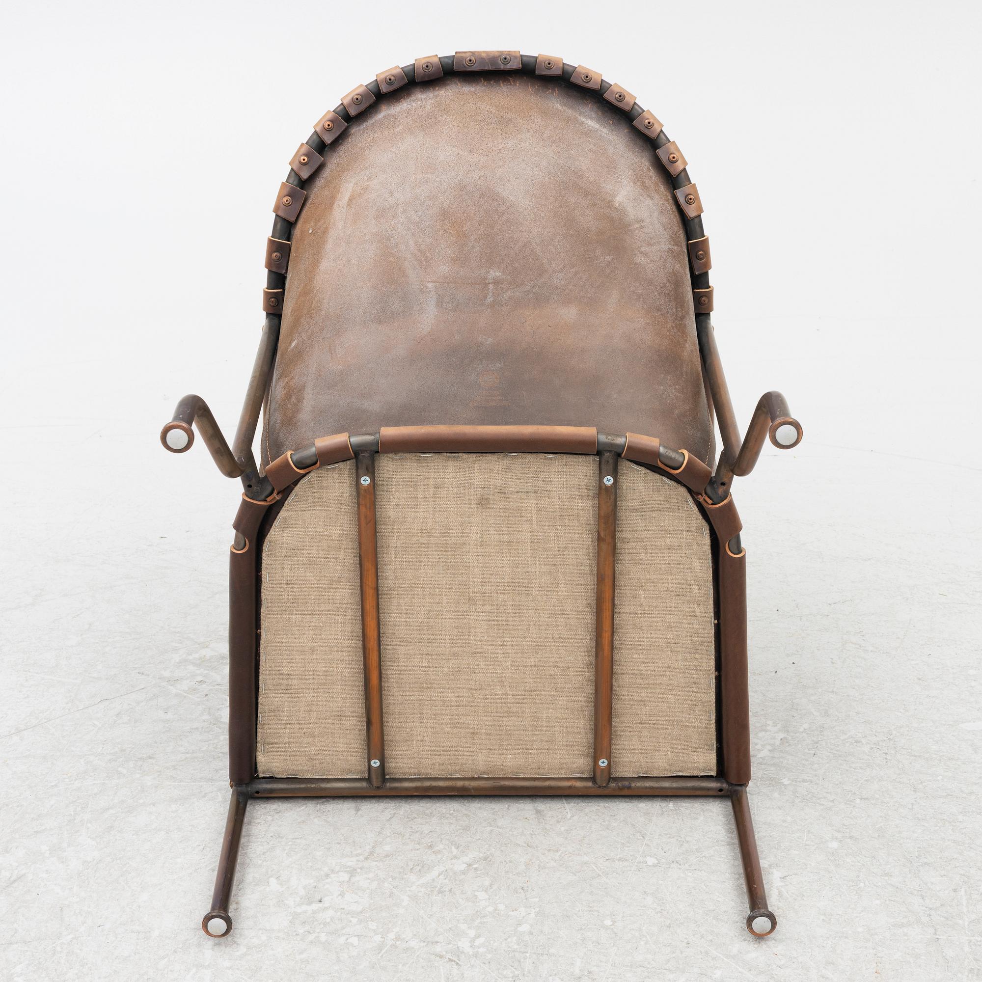 Mats Theselius, a 'Bruno' armchair, Källemo, Sweden.