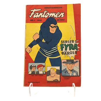 Serietidning, Fantomen, nr 1, 1950.