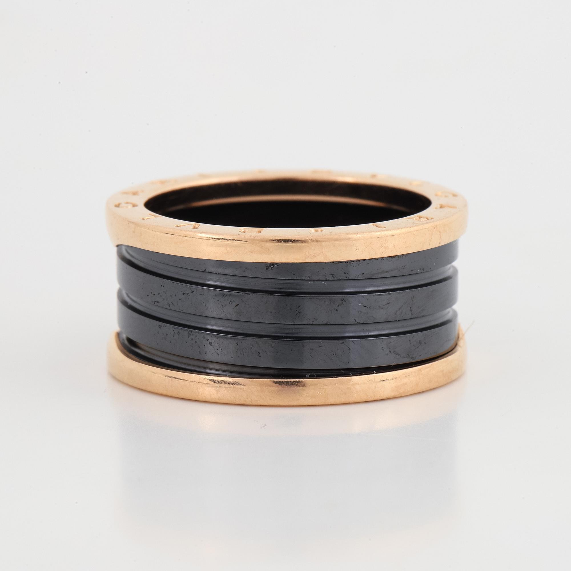 Bulgari ring B zero.