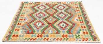 A Kilim rug approximately 190 x 150 cm.