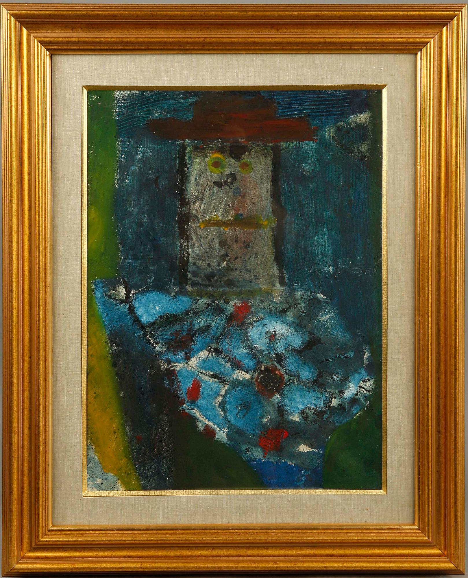 HENRI SERT, gouache, sign och dat 1957.