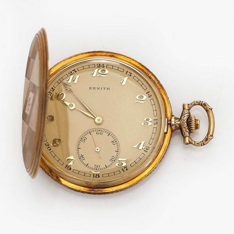 Zenith, taskukello, savonette, 50 mm.
