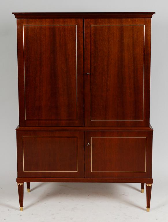 MATSALSMÖBEL, 11 delar, gustaviansk stil, 1900-talets andra hälft.