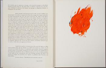 ANTONI TÀPIES, "Derriere le miroir", innehållande 9 färglitografier, signerad och numrerad 114/150.