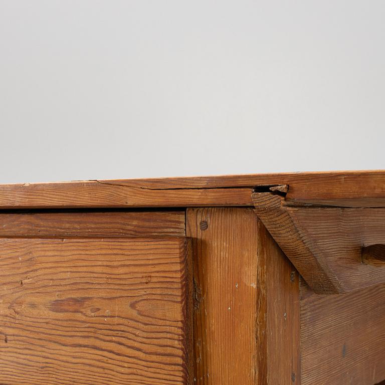 A 18th century gate-leg table.
