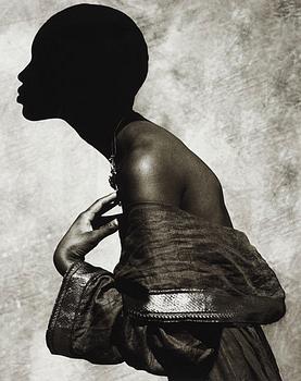 231. Albert Watson, "Naomi Campbell, Palm Springs, 1989".