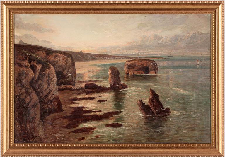 JOHN II SYER, tillskr, olja på duk, sign.