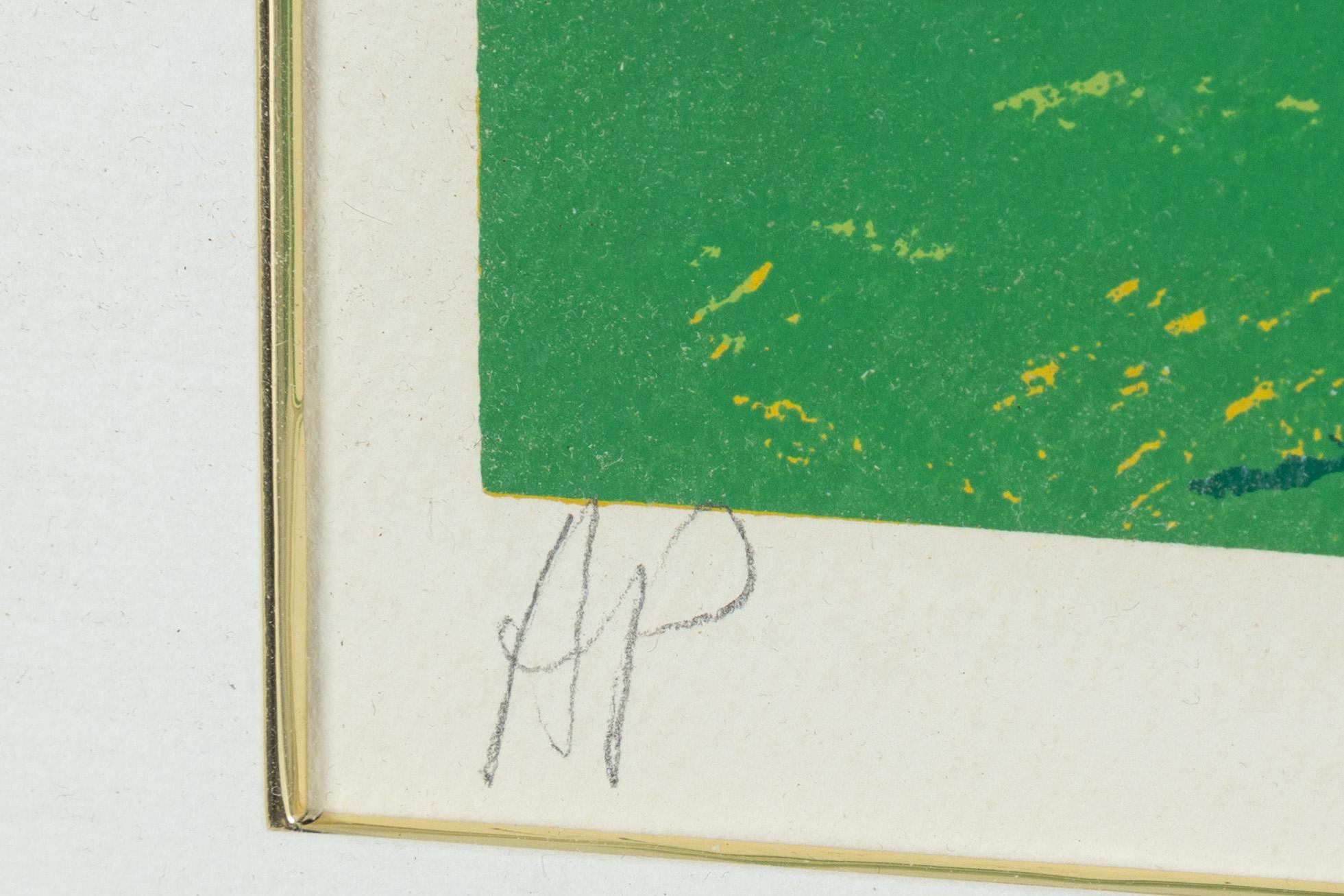 LeRoy Neiman, färglitografi, signerad AP.