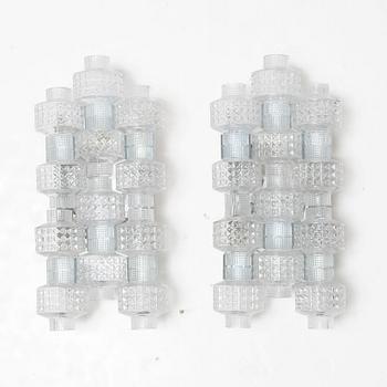 Gert Nyström, a pair of 'Festival' wall lamps, Fagerhults Belysning, second half of the 20th Century.