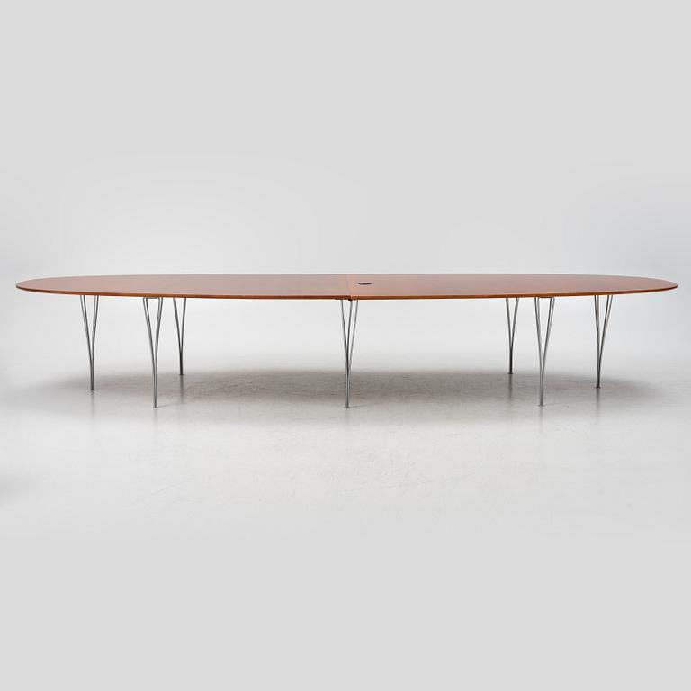 Bruno Mathsson & Piet Hein, bord, "Superellips", Fritz Hansen, Danmark, 1988.