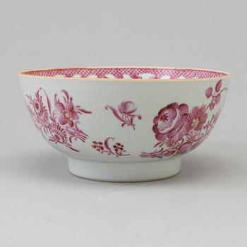 SKÅL, kompaniporslin. Qingdynastin, Qianlong (1736-95).