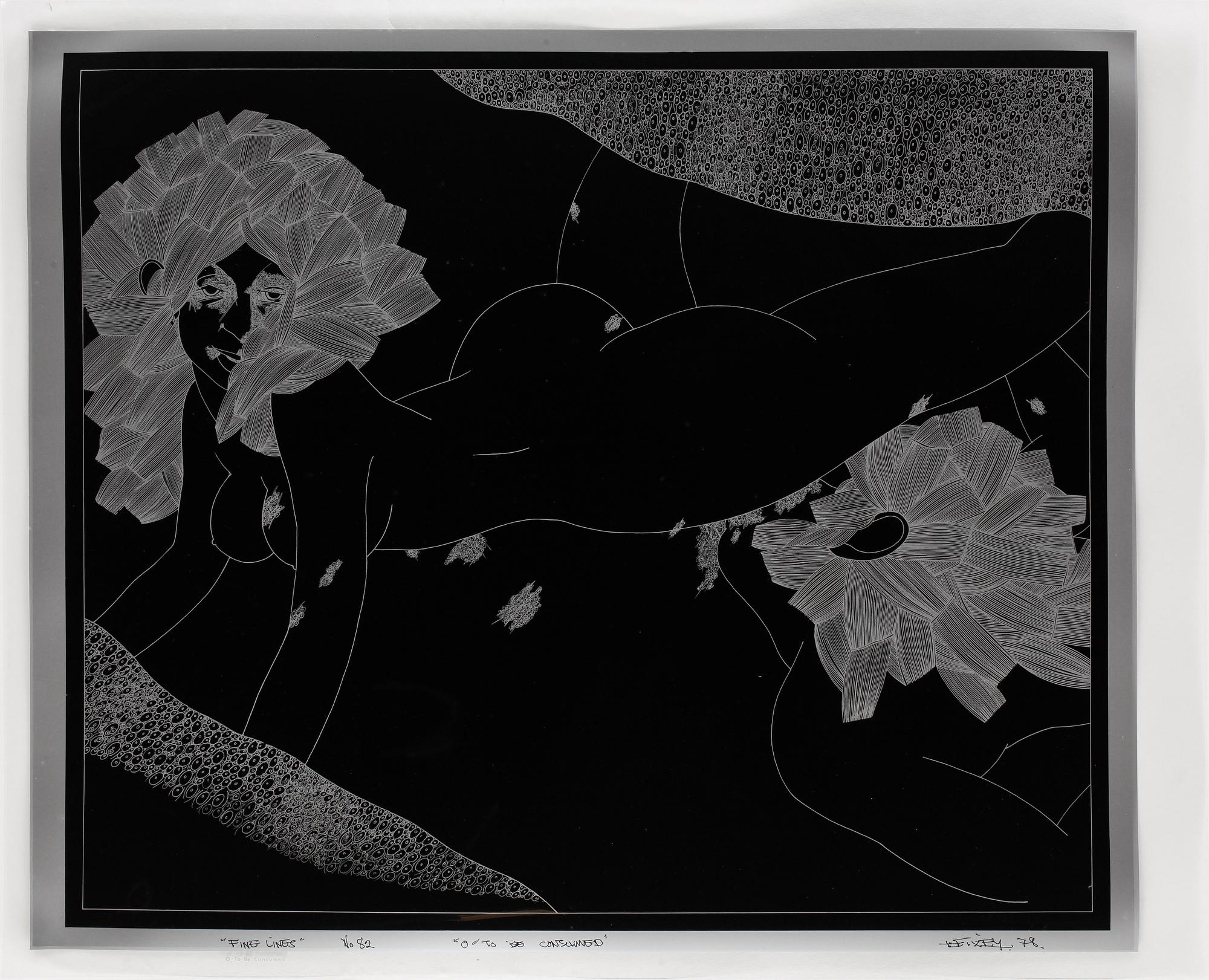 DICK BIXBY, mapp med 12 st litografier, signerade, bär numrering 82.