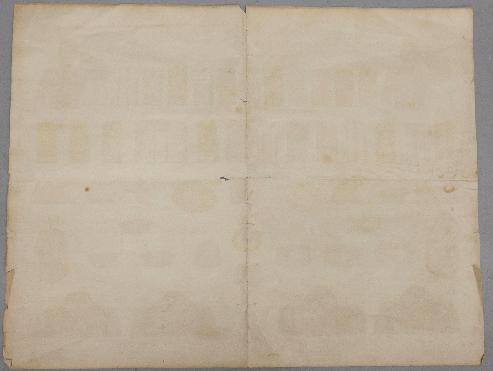 AFFISCH, färglitografi, utgiven S:t Petersburg 1893 (Типо литография Р. Голике СПБ), Ryssland.
