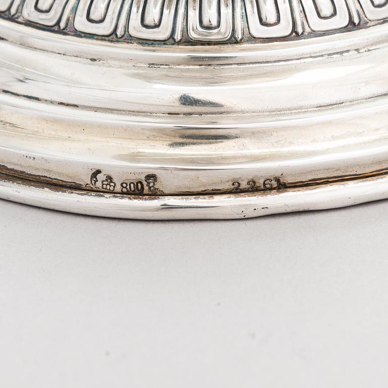 A silver goblet, Germany around 1900.