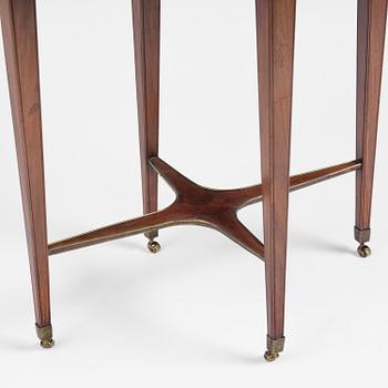 A late Gustavian mahogany table attributed to C. D. Fick (master in Stockholm 1776-1806).