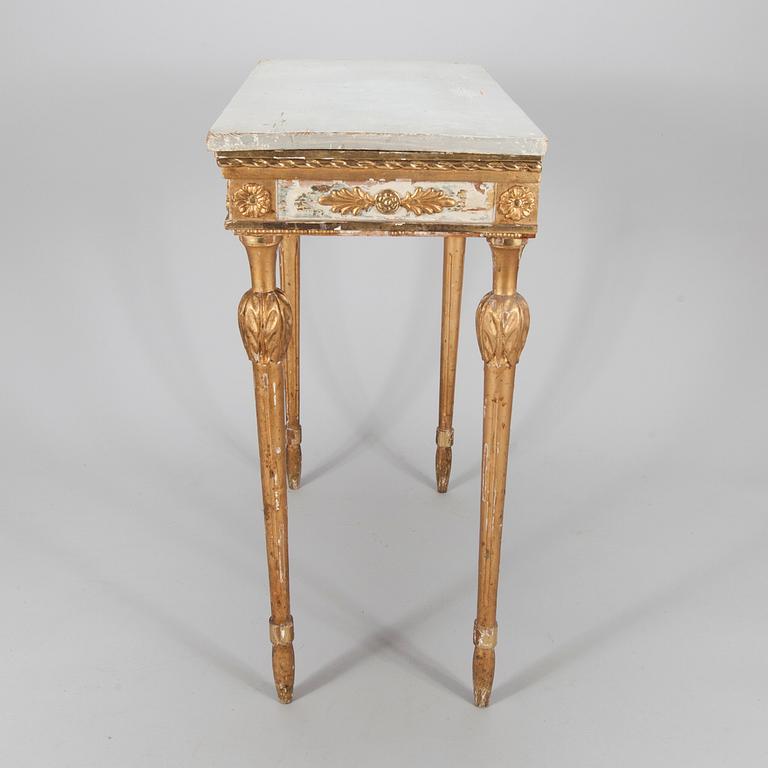 BORD / KONSOLBORD, sengustaviansk stil, sekelskiftet 1800/1900.
