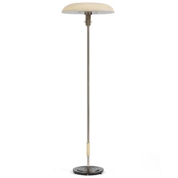 317. Harald Notini, a floor lamp, Arvid Böhlmarks Lampfabrik, Stockholm, 1930s.