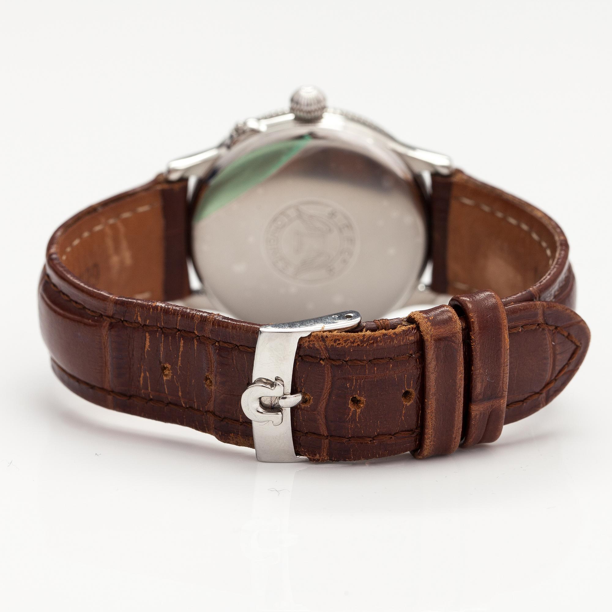 LONGINES, Lindberg hour angle, wristwatch, 38 mm.
