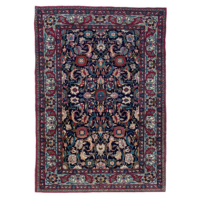 A RUG. Semi-antique Teheran. 196,5 x 142,5 cm.