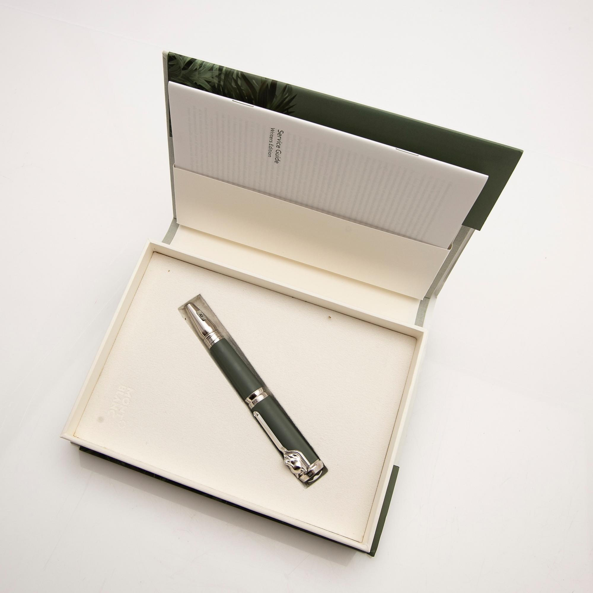 Montblanc, fountain pen, Writer's Edition, “Rudyard Kipling”, Germany, 2019.