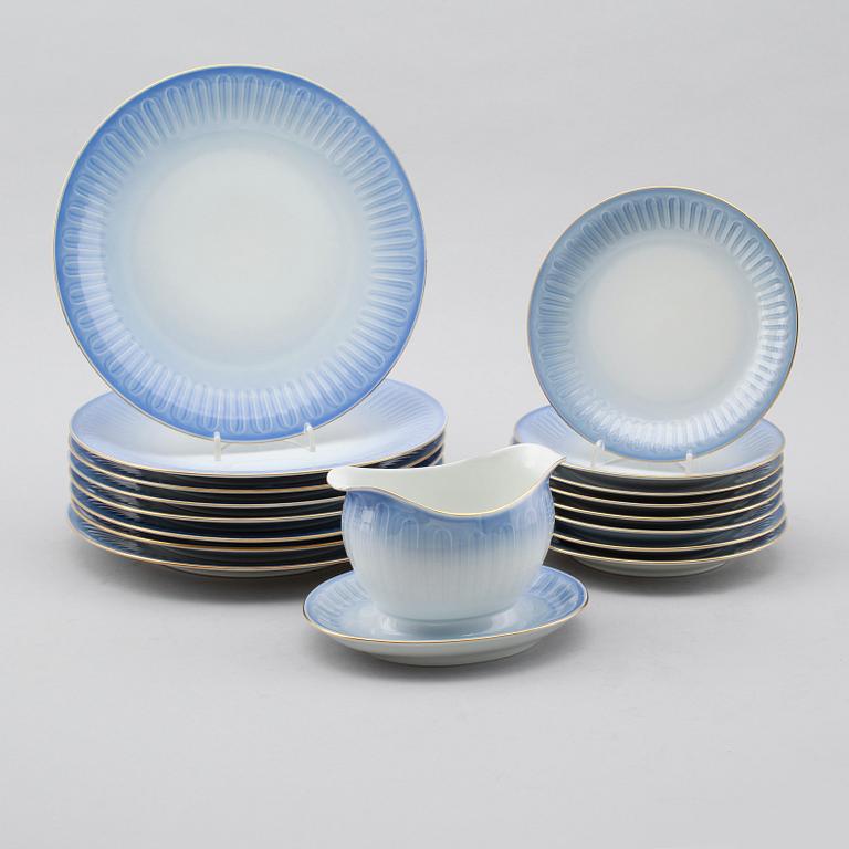 SERVISPORSLIN, 17 delar, "Ballerina", Bing & Gröndahl.
