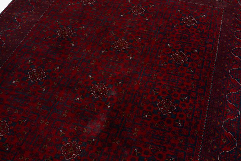 Carpet, Afghan, Khan Mohammadi, approx. 292 x 201 cm.