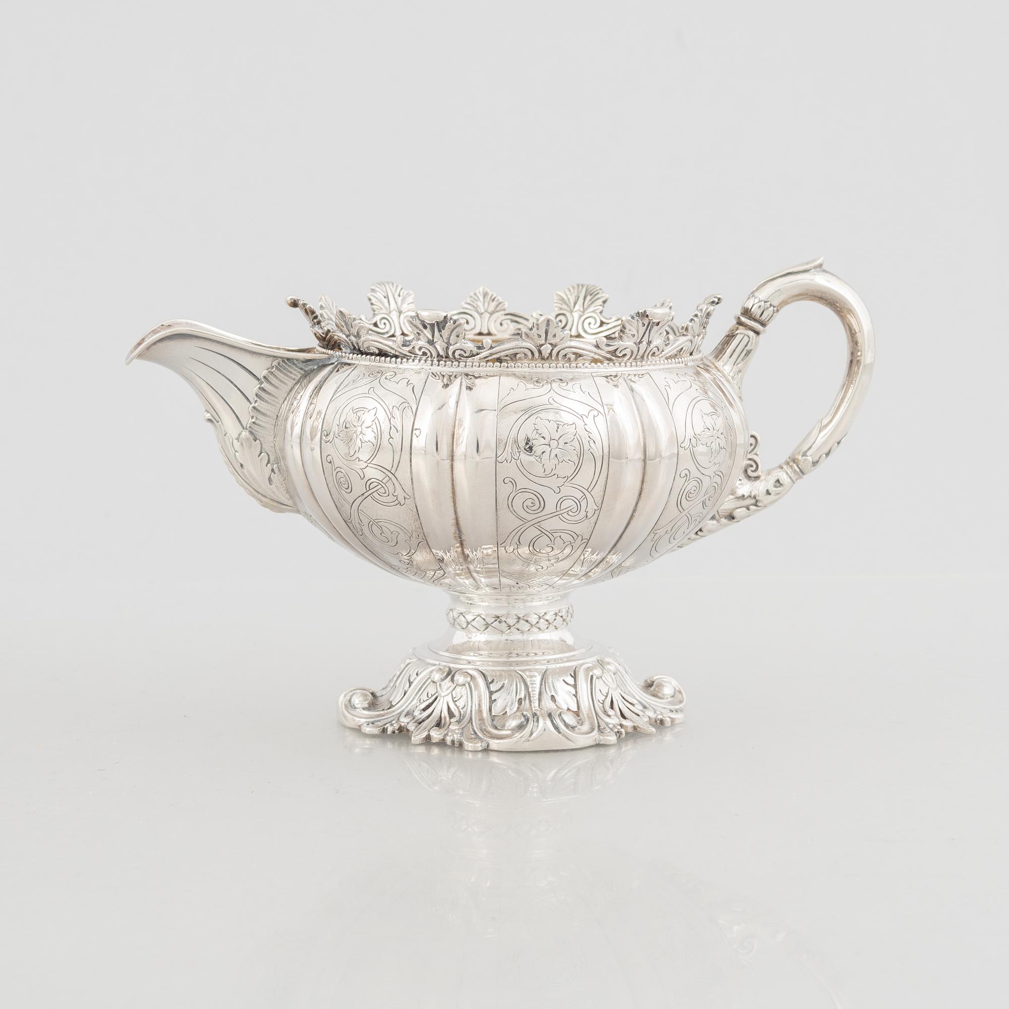 Kaffeservis, 3 delar, sterlingsilver, Michelsen, Danmark, 1926.