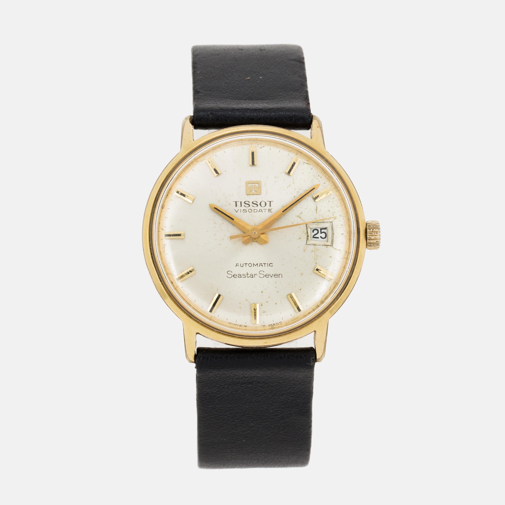 TISSOT, Visodate, Seastar Seven, wristwatch, 34 mm.