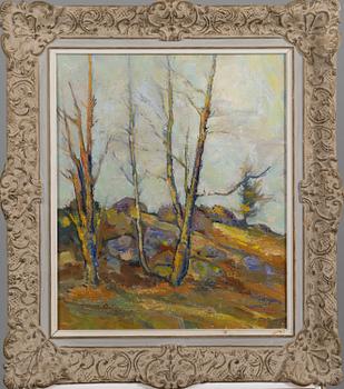 ILMARI HUITTI, oil on canvas, signed and dated-46.