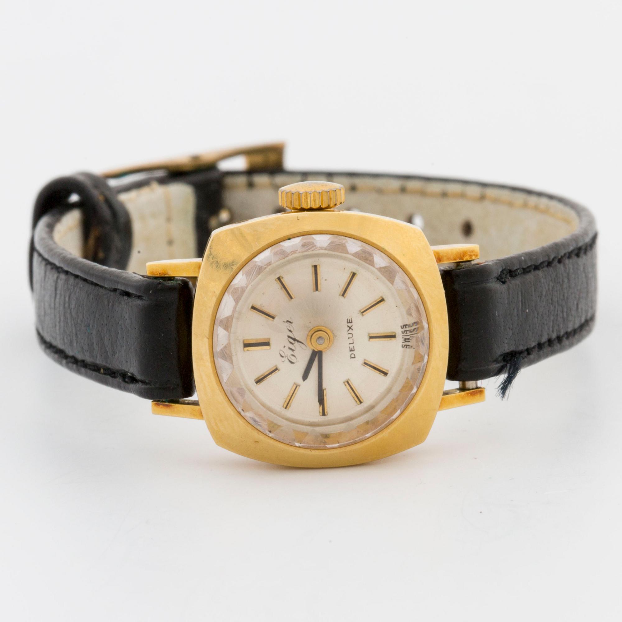 EIGER, Deluxe, wristwatch, 17 mm,