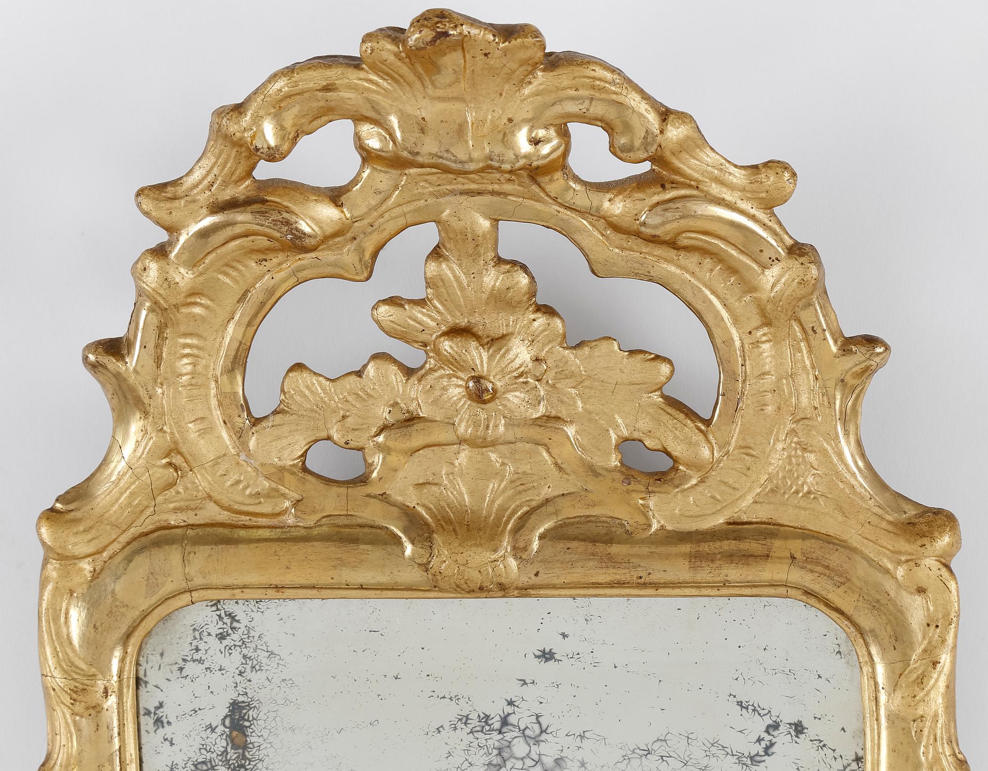 SPEGEL, rokokostil. 1800-tal.