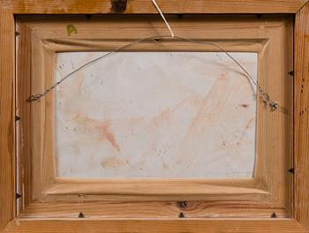 GEORGES VON SWETLIK, munaöljytempera kankaalle, signeerattu.